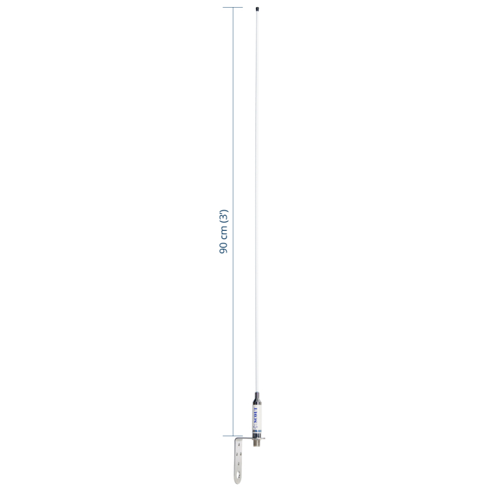 Scout® Κεραία VHF για Ιστιοπλοϊκά KM-3F 0,9m (3′)