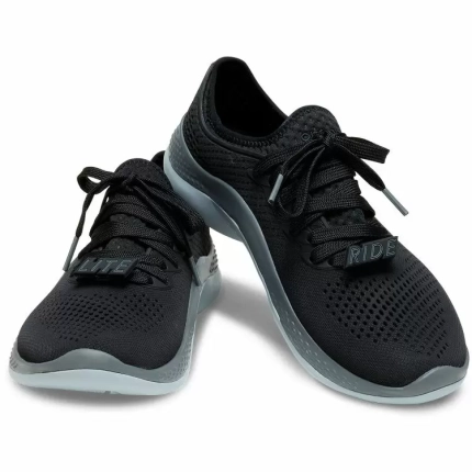 Παπούτσια ιστιοπλοΐας ανδρικά αδιάβροχα LiteRide 360 Pacer M Black/Slate Grey Crocs