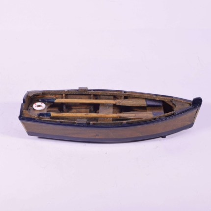 Ξύλινο Διακοσμητικό Καράβι Καΐκι με Κουπιά 20x8cm