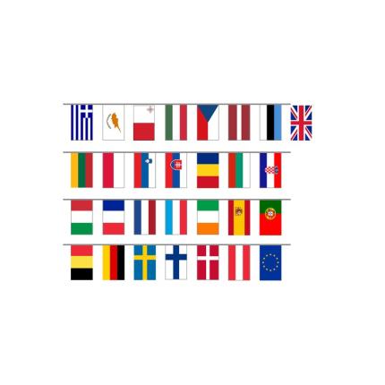 Γιρλάντα από Σημαίες Χωρών