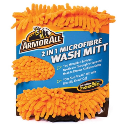 ArmorAll-Γάντι πλυσίματος μικροϊνών 2 σε 1- 9x21cm (πάχος: 3cm)