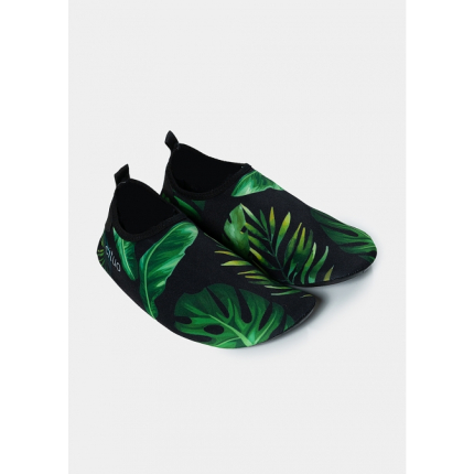 Παπούτσια Γυναικεία Θαλάσσης Aqua Μαύρο-Πράσινο
