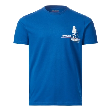 Musto Μπλούζα Τ-Shirt Corsica GRAPHIC SS 2.0 Racing Blue