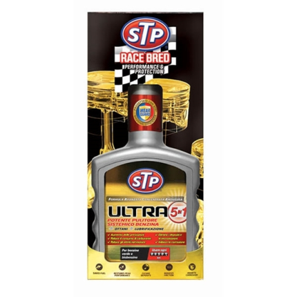 STP® Ultra 5-in-1 Petrol System Cleaner-Καθαριστικό Συστήματος Βενζινοκινητήρα 400ml