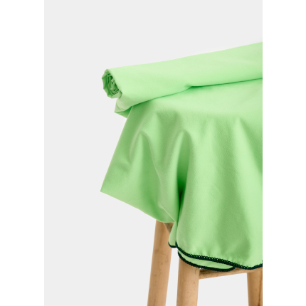 Πετσέτα Θαλάσσης Μικροϊνών Ανοιχτό Πράσινο 160x80cm