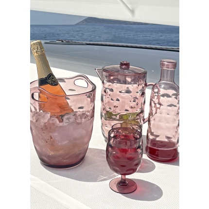 Marine Business Ποτήρι Κρασιού Άθραυστο από MS Ø8cm – Υ14cm Moon-Bordeaux (Σετ 6 τεμ.)
