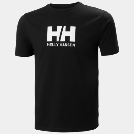 HELLY HANSEN Ανδρικό T-Shirt Logo - Μαύρο