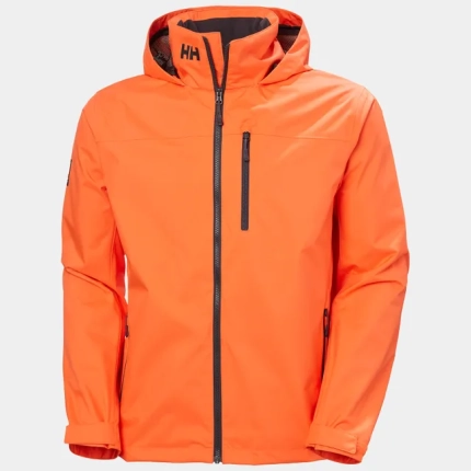 HELLY HANSEN Crew Hooded Jacket 2.0 - Flame