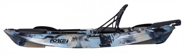 Fishing Kayak FORCE MARLIN SOT FULL Ενός Ατόμου Μπλε Παραλλαγής