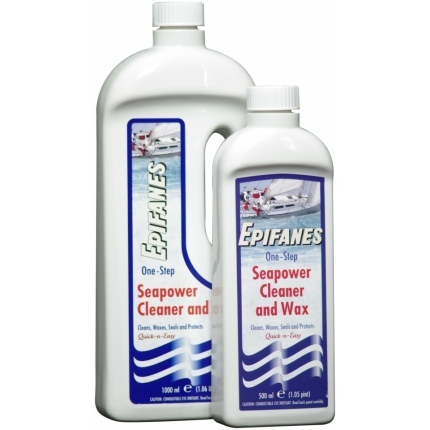 Καθαριστικό σαπούνι  για σκάφος με κερι Epifanes Seapower Clear & Wax 1000ml