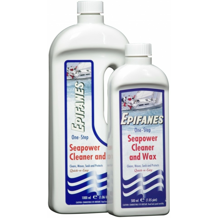 Καθαριστικό σαπούνι  για σκάφος με κερι Epifanes Seapower Clear & Wax 1000ml