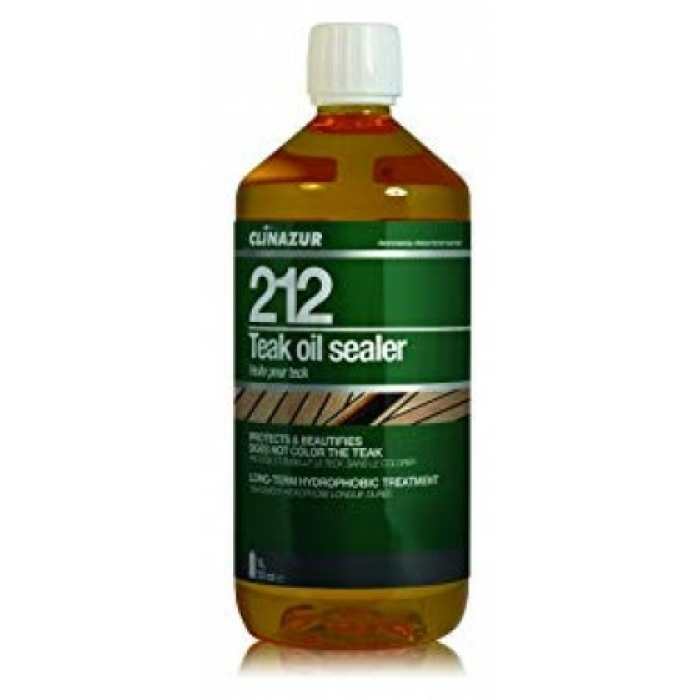 Λάδι εμποτισμού teak  Clinazur 212 Teak Oil Sealer 1Lt