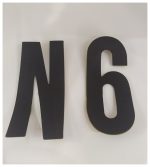 Αυτοκόλλητα γράμματα & αριθμοί 3Μ, Διασταση 7cm