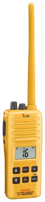 VHF ICOM IC-GM1600E GMDSS Φορητός πομποδέκτης 2-Way για σκάφη διάσωσης