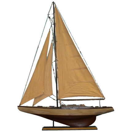 Διακοσμητικό Καράβι Ιστιοπλοϊκό 75x14x98 cm (03-3159-75)