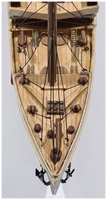 Διακοσμητικό Καράβι Ξύλινο Τιτανικός 80x30x10 cm (03-72020-80)