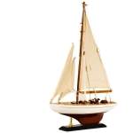 Διακοσμητικό Καράβι Ιστιοπλοϊκό Ξύλινο 30x6x40 cm (03-3274-30)