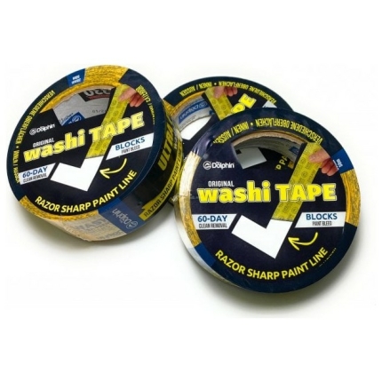 Χαρτοταινία Μαρκαρίσματος Blue Dolphin Washi Tape Ultra Premium